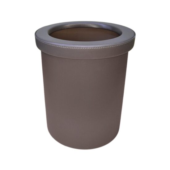 Leder Abfalleimer